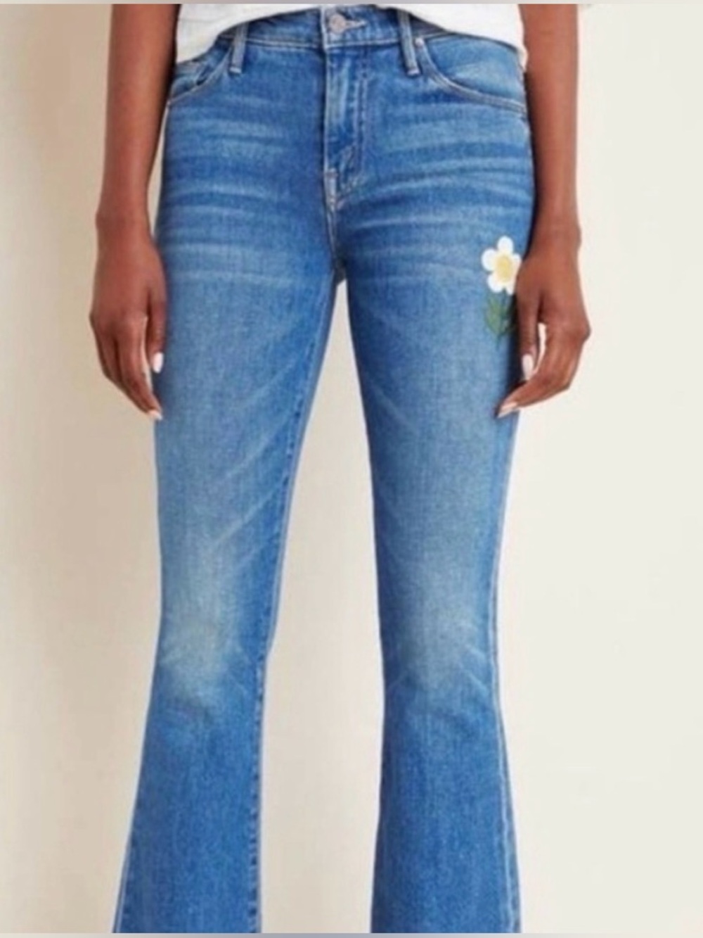 Mother the Weekender Fray crop, size 28 - Picture 2 of 7